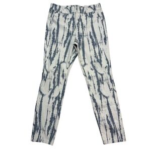Tribal Jeans‎ Ankle Jegging Womens 10 Slate Blue New Tie Dye Pull On 50560-1381